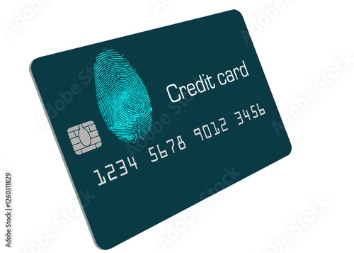 This is a version of a fingerprint identification credit card which could become the future of card security.