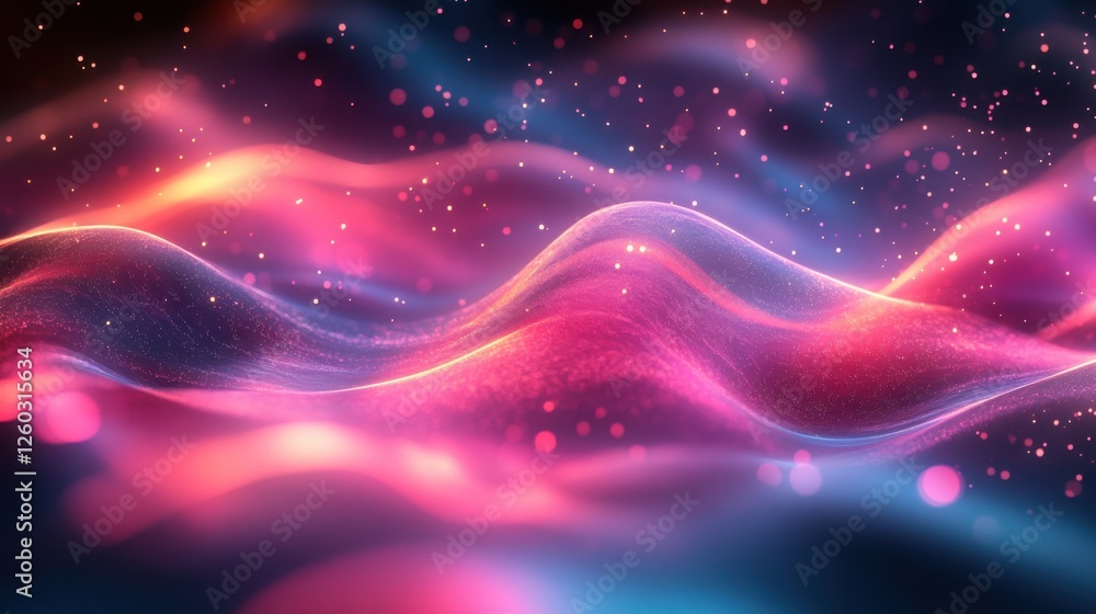 Abstract ethereal lights with vibrant glows. Featuring flowing gradients and soft reflections. Emphasizing serenity and elegance. Ideal for calming and creative-themed designs. Abstract ethereal lights with vibrant glows. Featuring flowing gradients and soft reflections. Emphasizing serenity and elegance. Ideal for calming and creative-themed designs.
