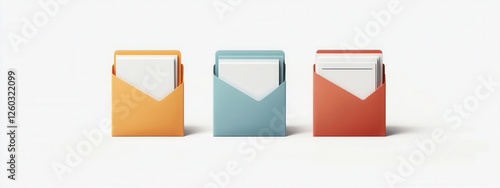 File format icons collection, pdf doc txt on white background, digital document representation, versatile file types for easy access