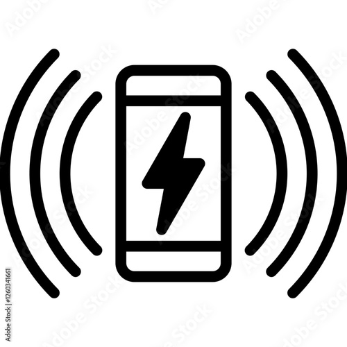 Wireless Charging mixed icon