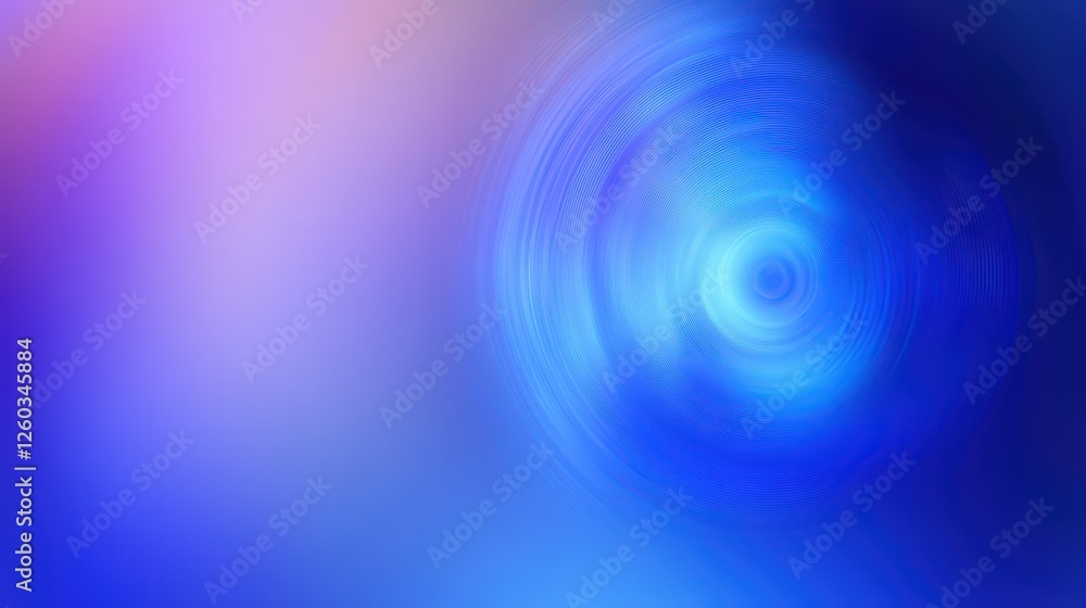 Fototapeta premium Abstract Blue Background with Swirling Light Patterns and Gradients