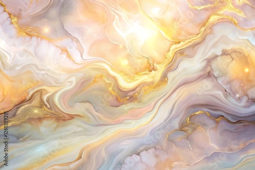 Wallpaper Mural Abstract Gold Veins Marble Texture Design for Business Presentation Torontodigital.ca