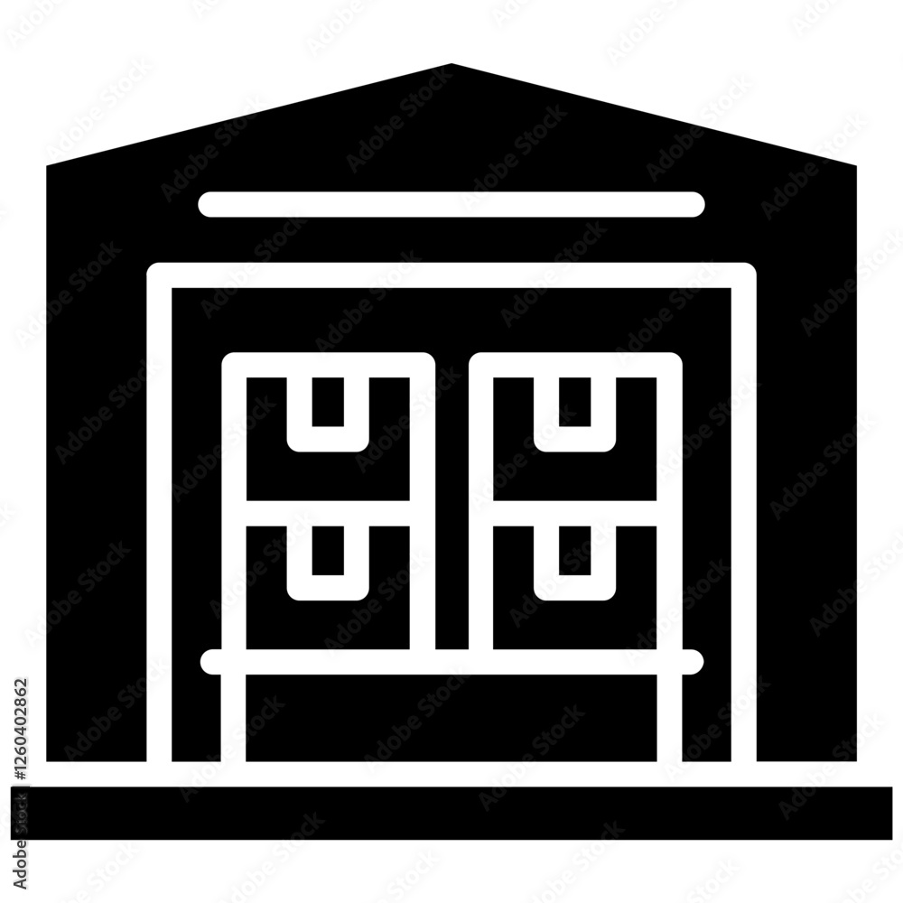 Warehouse Icon Warehouse Icon