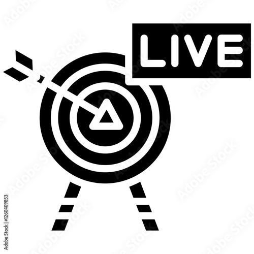 Live Broadcast Icon