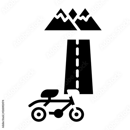 Cycling Tour Icon