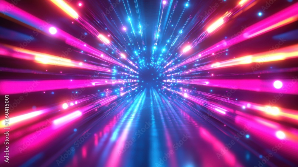 Abstract neon light bursts background with neon light bursts and vibrant glowing effects. Emphasizing electric energy and artistic flair, ideal for modern designs and high-impact visuals. Abstract neon light bursts background with neon light bursts and vibrant glowing effects. Emphasizing electric energy and artistic flair, ideal for modern designs and high-impact visuals.