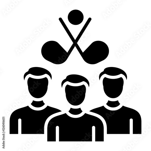 Group Golf Icon