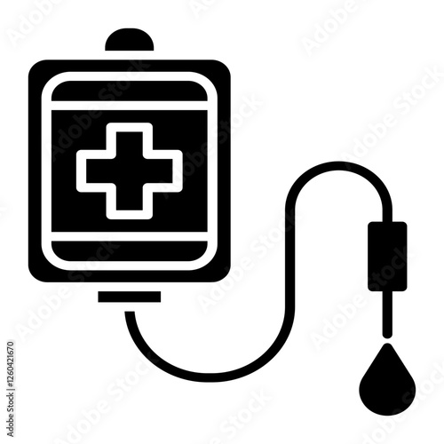 Blood Transfusion Icon