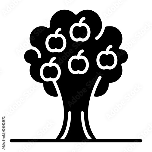 Apple Tree Icon