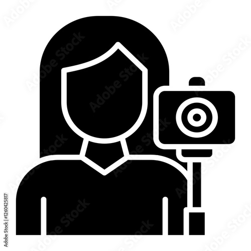 Female Vlogger Icon