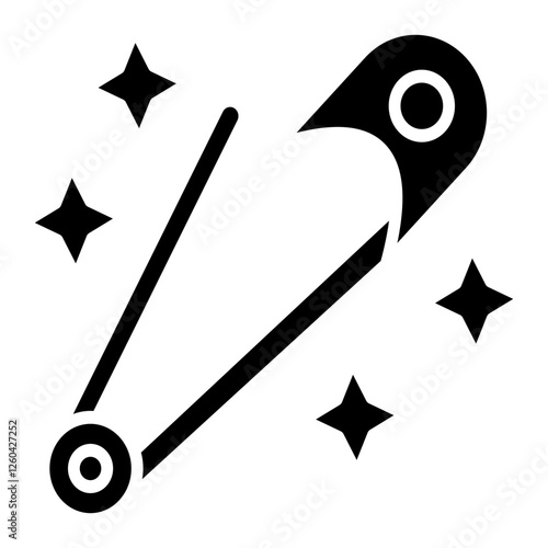 Diaper pin Icon