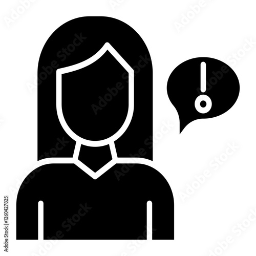 Female Informant Icon