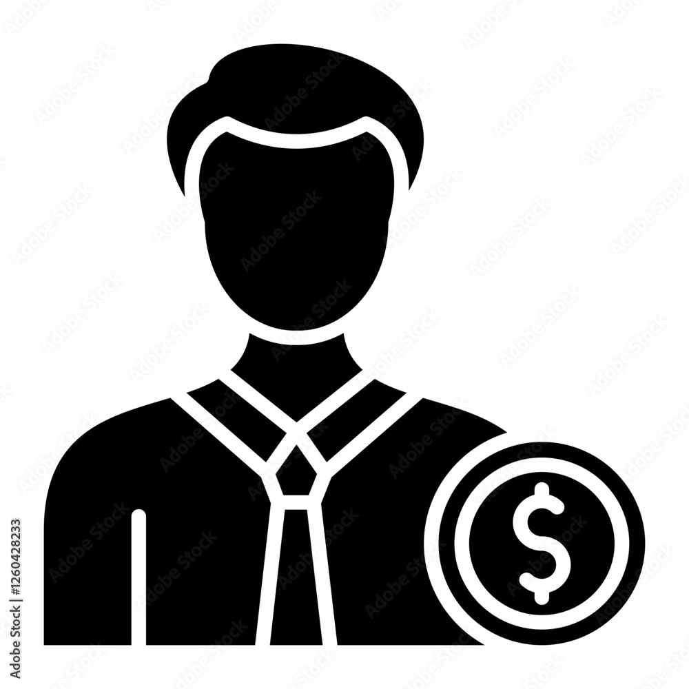 Male Client Icon Male Client Icon