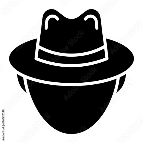 Noir Hat Icon