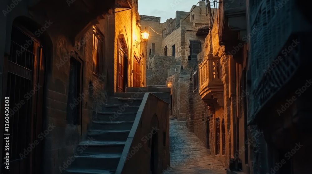 Mardin's ancient town is a sight to behold, especially at twilight. Mardin's ancient town is a sight to behold, especially at twilight.