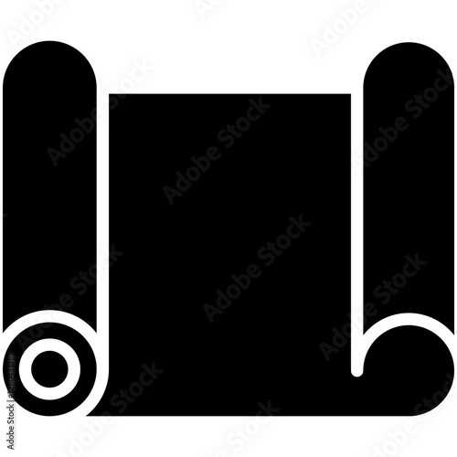 Yoga Mat Icon