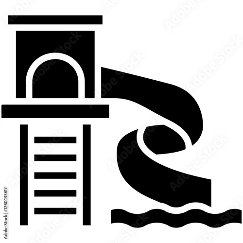 Water Slide Icon