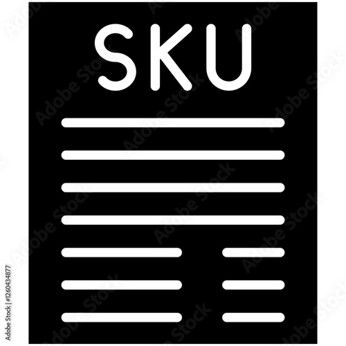 Sku Description Icon