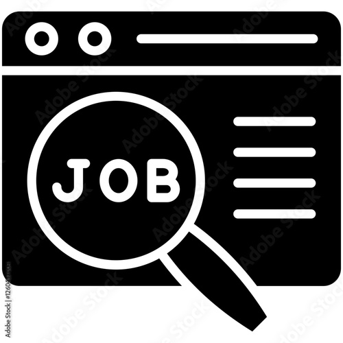 Job Search Website Icon