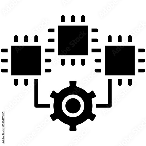 Technology Disruption Icon