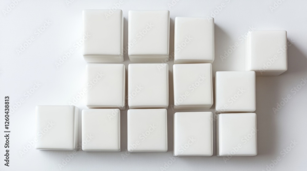 Use white block pieces to build steps towards your goals. These blocks are shown alone on a white background. They represent business ideas for a successful growth process. Use white block pieces to build steps towards your goals. These blocks are shown alone on a white background. They represent business ideas for a successful growth process.