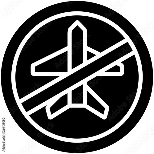 Travel Restrictions Icon