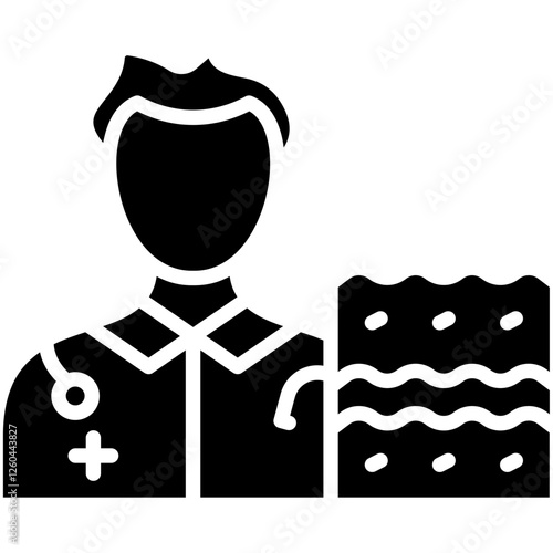 Dermatologist Male Icon
