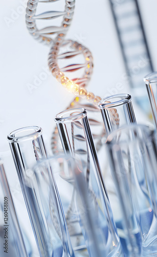 A crystal clear 3D model of DNA
