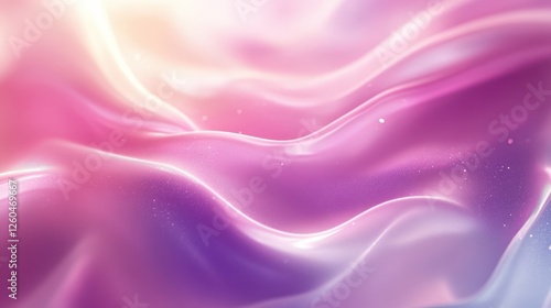Wallpaper Mural Abstract Pink and Purple Glowing Waves Background Torontodigital.ca