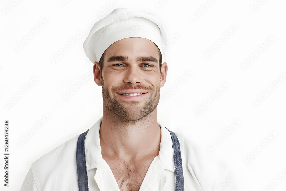 Portrait young smiling sailor man in a uniform, isolated on white background
Portrait young smiling sailor man in a uniform, isolated on white background