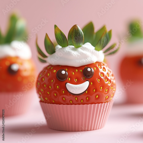 Adorable kawaii food image ...