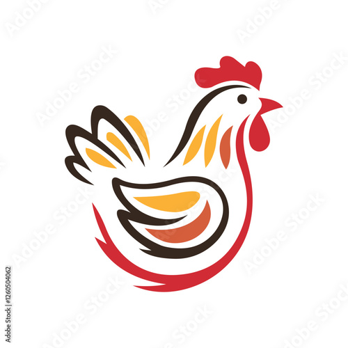 chicken logo, chicken, farm logo, logo, rooster logo and chick logo 