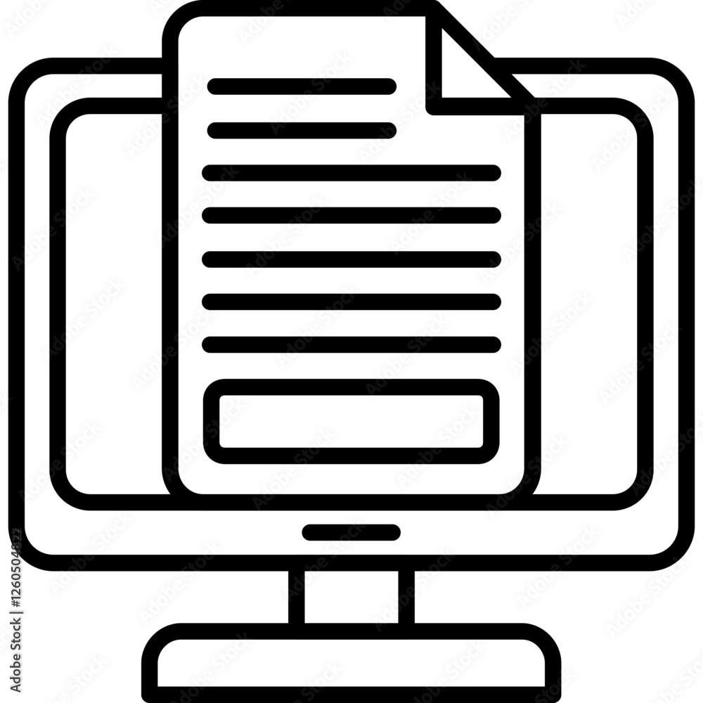 Online Report Icon Online Report Icon