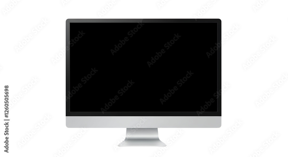 Modern Computer Monitor Display for Mockups Modern Computer Monitor Display for Mockups