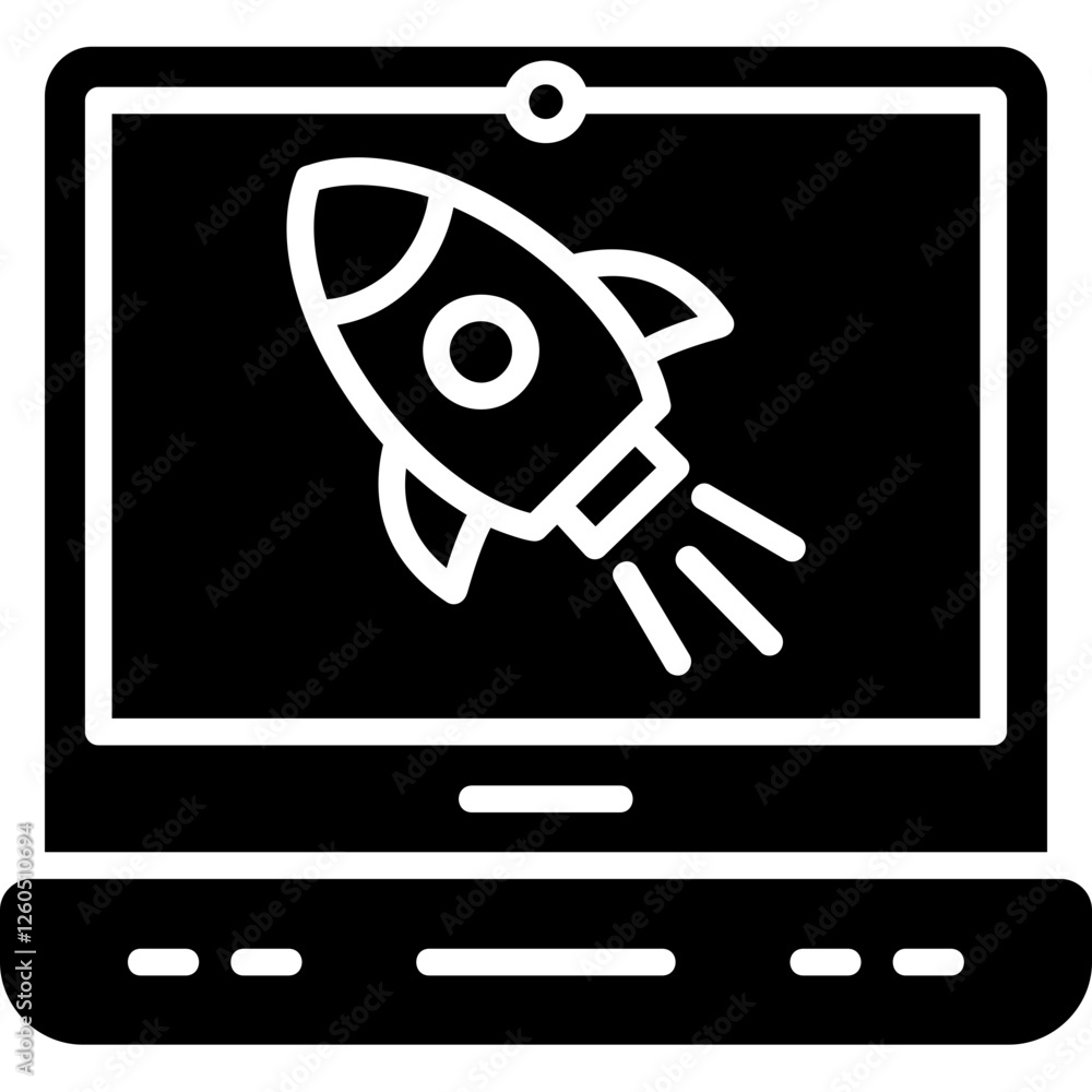 Online Start Up Icon