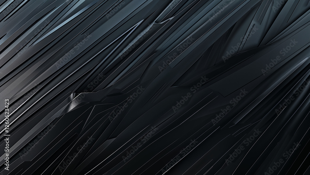 Fototapeta premium Deep blue liquid surface with organic ripples and glossy highlights creating an abstract moody background ideal for artistic, futuristic, and high-tech design concepts