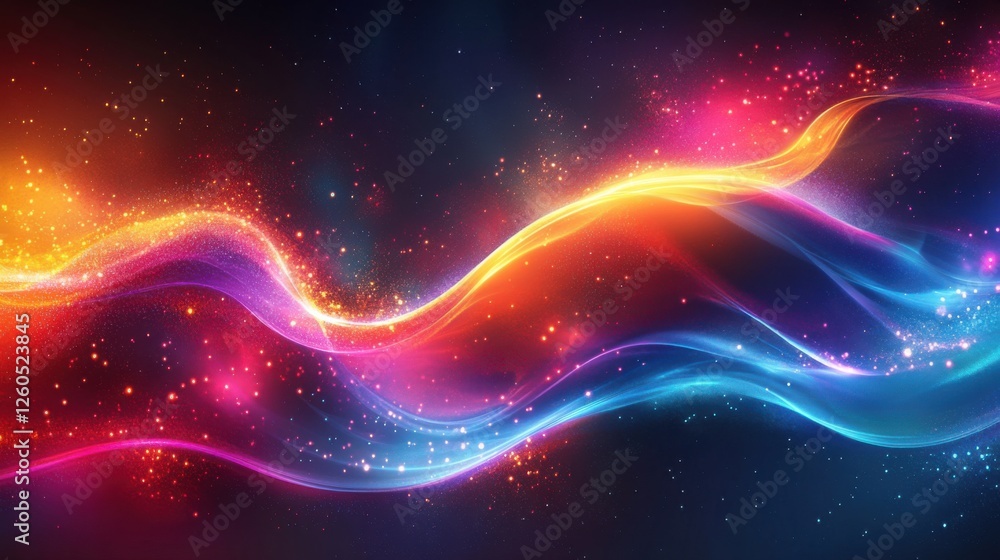 Abstract vibrant color waves with dynamic light effects. Featuring smooth transitions and radiant bursts. Emphasizing energy and modern aesthetics. Ideal for high-energy and artistic-themed designs. Abstract vibrant color waves with dynamic light effects. Featuring smooth transitions and radiant bursts. Emphasizing energy and modern aesthetics. Ideal for high-energy and artistic-themed designs.