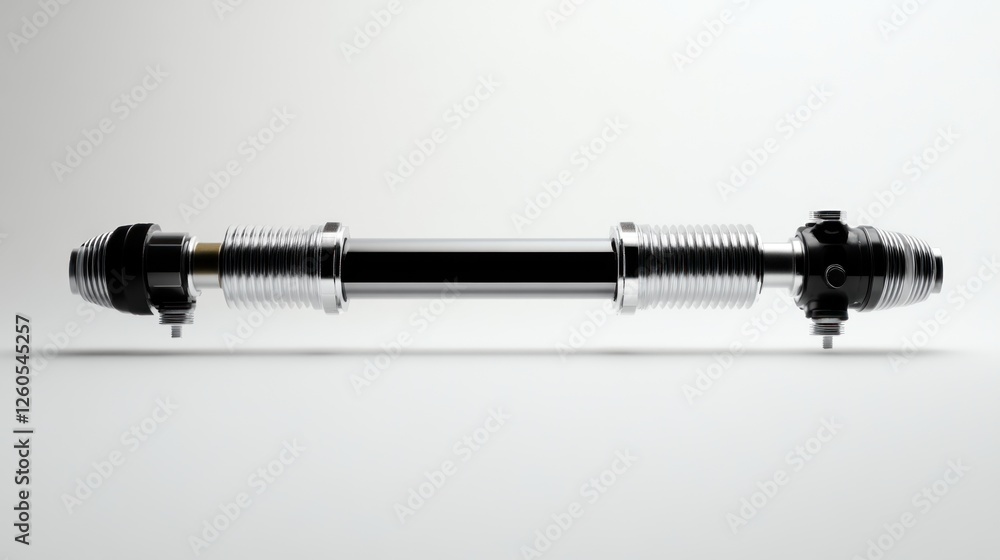Futuristic Device Rendered Against White Background Futuristic Device Rendered Against White Background