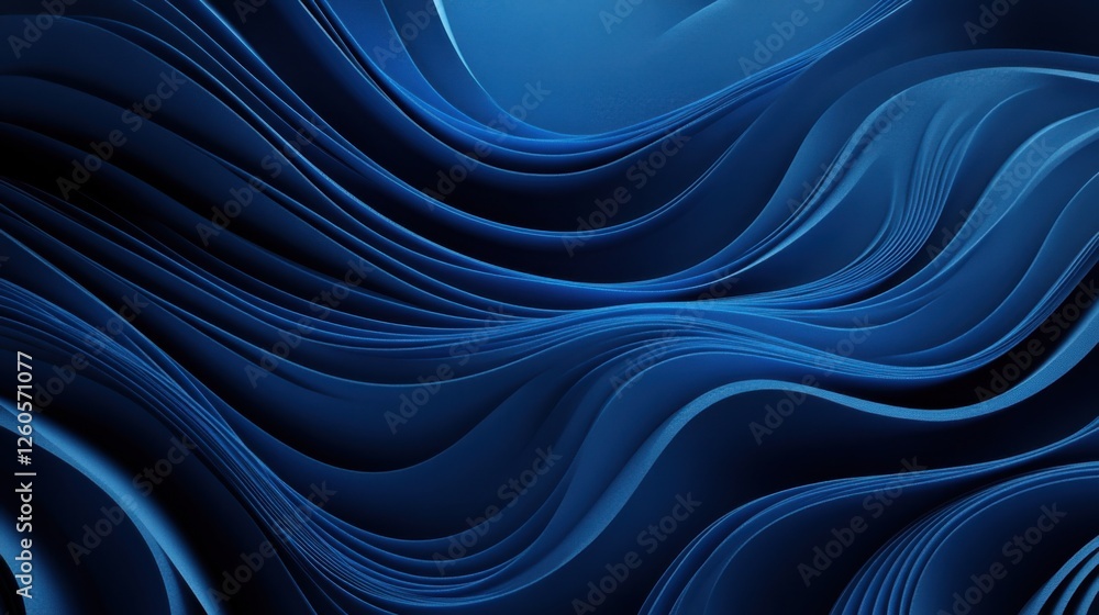 Minimalist Blue background with wavy lines for design, banner template. Featuring white space in the center of the page for text. Ideal for geometric abstract wallpapers with a contemporary touch. Minimalist Blue background with wavy lines for design, banner template. Featuring white space in the center of the page for text. Ideal for geometric abstract wallpapers with a contemporary touch.