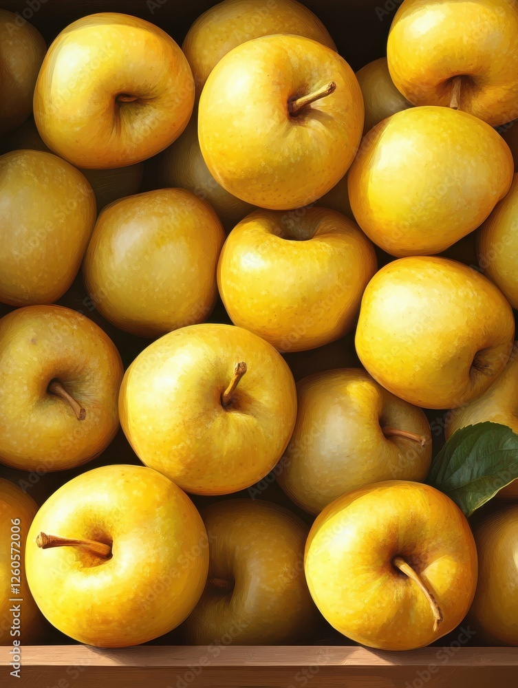 yellow apples are in the box background image yellow apples are in the box background image