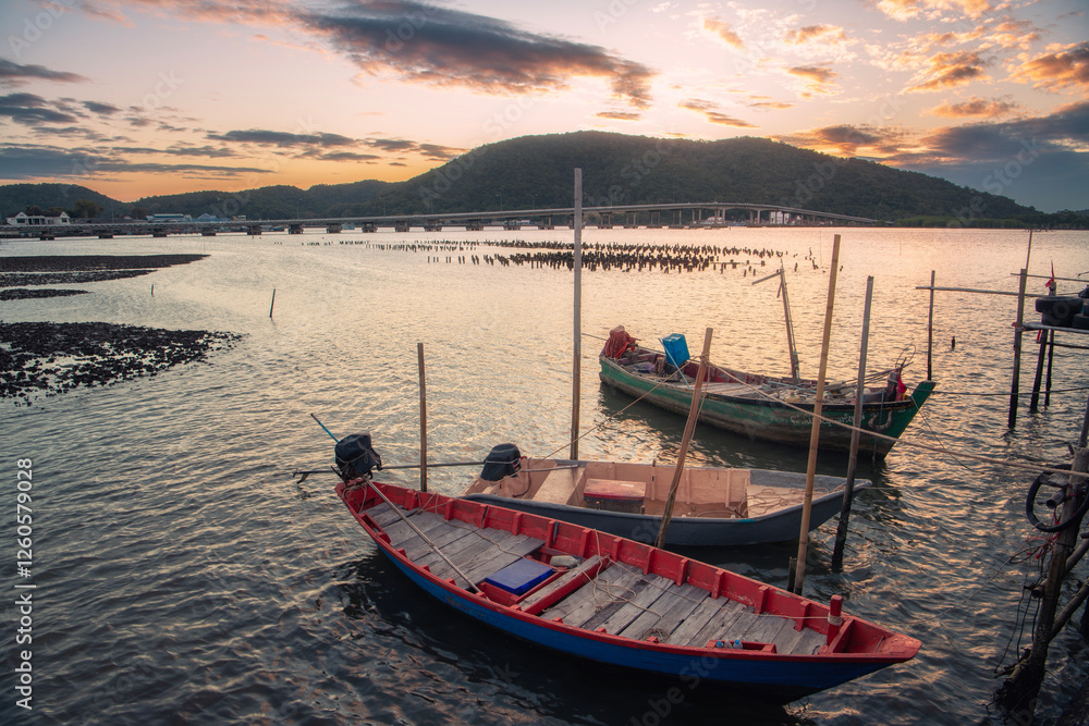 Laem Sing estuary is located in Laem Sing district in Chanthaburi province east of Thailand. Laem Sing estuary is located in Laem Sing district in Chanthaburi province east of Thailand.