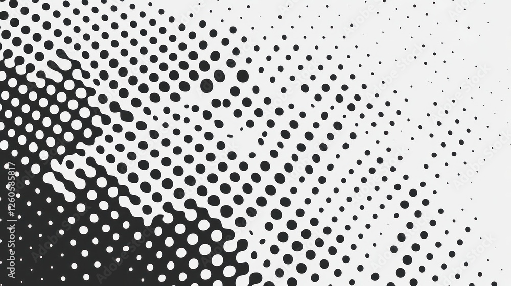 Monochrome Halftone Pattern Overlay for Modern and Abstract Design Monochrome Halftone Pattern Overlay for Modern and Abstract Design