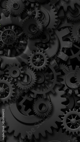 Wallpaper Mural Black Abstract Backgrounds Torontodigital.ca