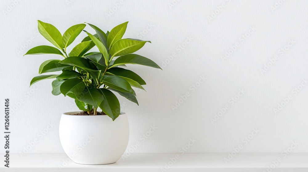 A ic image of a plant thriving in a biodegradable pot on a white background, symbolizing ecofriendly business innovation A ic image of a plant thriving in a biodegradable pot on a white background, symbolizing ecofriendly business innovation