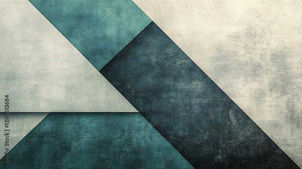 Abstract Teal Gray Geometric Texture Background. AI Generated Abstract Teal Gray Geometric Texture Background. AI Generated