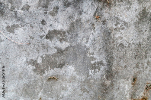 Concrete wall texture featuring cracks, stains, and weathered patterns. Perfect for backgrounds, graphic design, 3D modeling, and architectural visualization. Authentic raw material feel