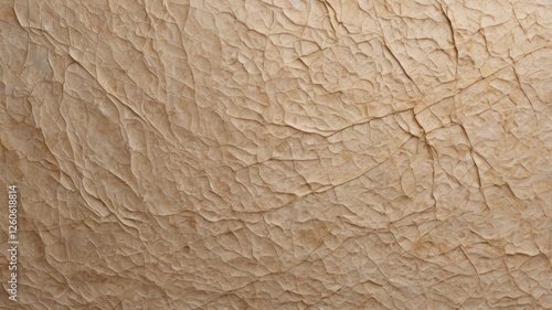 Wallpaper Mural Aged paper texture with a crumpled surface effect and natural brown shades – the perfect background for retro, vintage, or rustic design and decorative projects. Torontodigital.ca