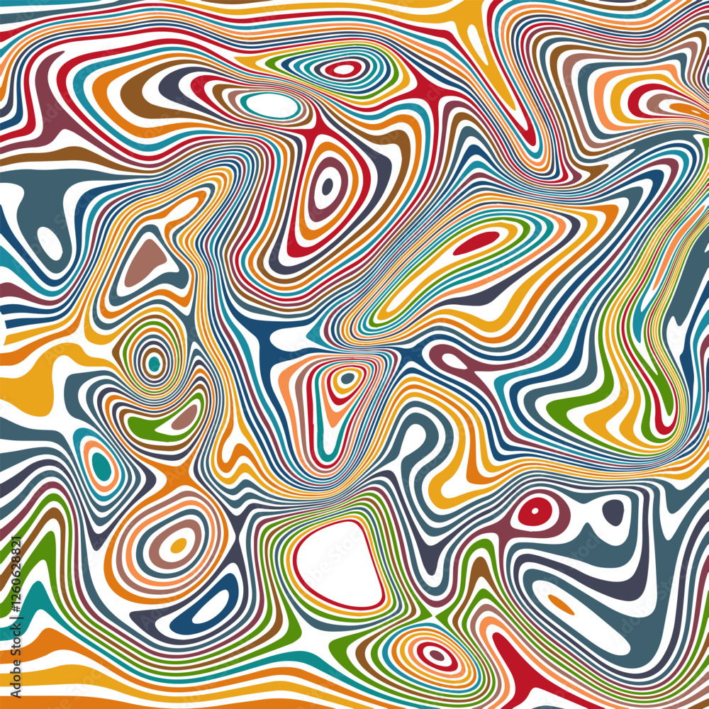 ABSTRACT ILLUSTRATION MARBLED TEXTURE LIQUIFY PSYCHEDELIC COLORFUL DESIGN. OPTICAL ILLUSION BACKGROUND VECTOR DESIGN ABSTRACT ILLUSTRATION MARBLED TEXTURE LIQUIFY PSYCHEDELIC COLORFUL DESIGN. OPTICAL ILLUSION BACKGROUND VECTOR DESIGN