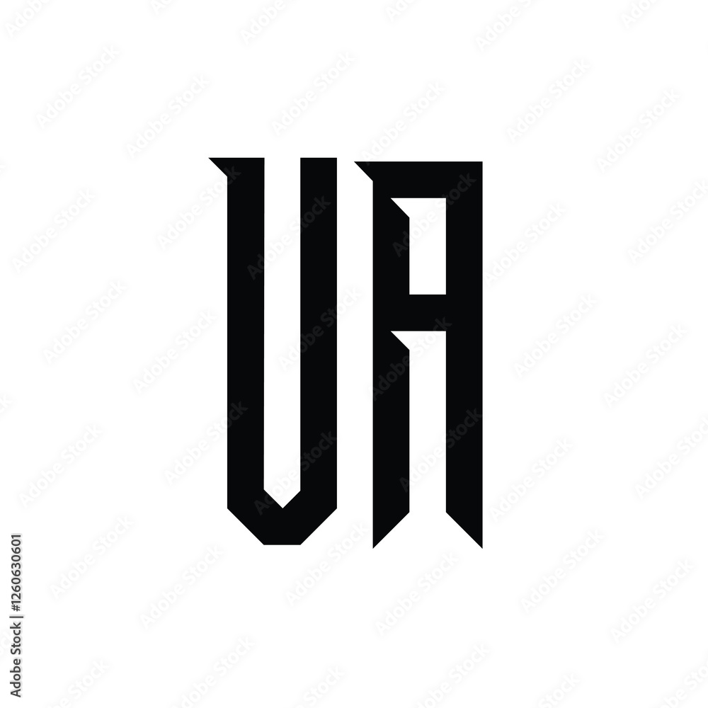 UA monogram logo design letter text name symbol monochrome logotype alphabet character simple logo UA monogram logo design letter text name symbol monochrome logotype alphabet character simple logo