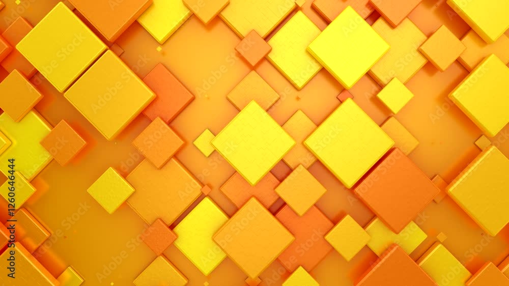 Background of Squares. Abstract motion, loop, two color, 3d rendering, 4k resolution
Background of Squares. Abstract motion, loop, two color, 3d rendering, 4k resolution